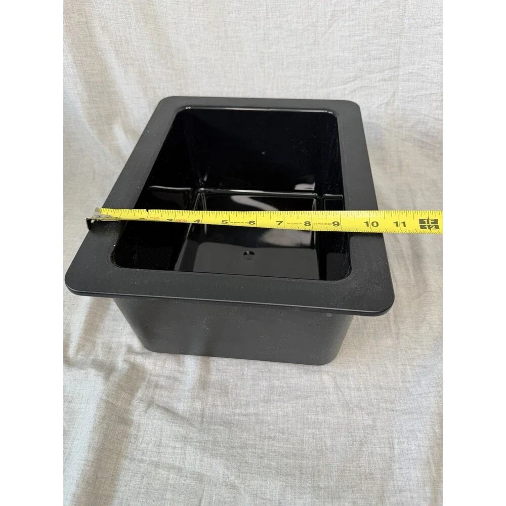 Cambro 26CF110 ColdFest Black GN 1/2 x 6 Cold Food Pan New Catering